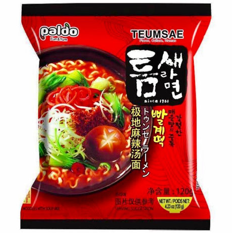 Paldo Teumsae Instant Noodles 120g - Asian Online Superstore UK