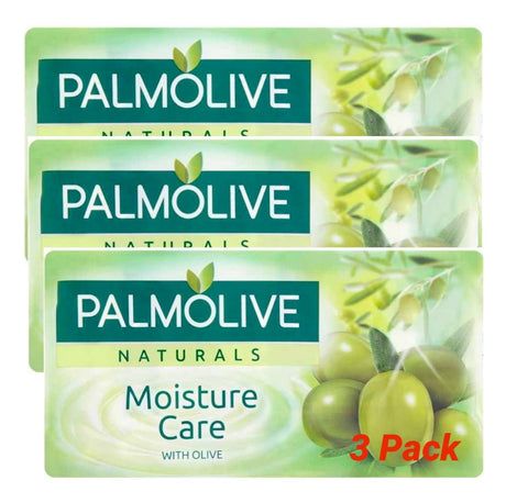 Palmolive Moisture Care Bar Soap Green (3 Pack) 90g - Asian Online Superstore UK