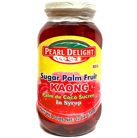 Pearl Delight Kaong Red (Sugar Palm Fruit) 340g - Asian Online Superstore UK