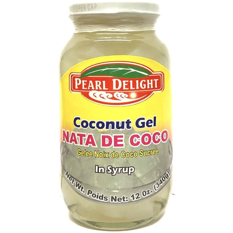 Pearl Delight Nata De Coco White (Coconut Gel) 12x340g - Asian Online Superstore UK