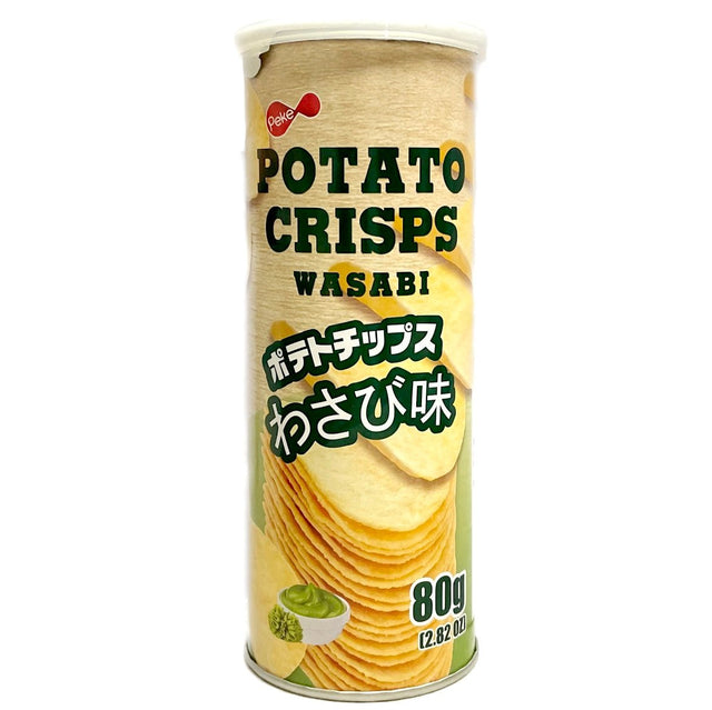 Peke Potato Crisps Wasabi Flavour 80g - Asian Online Superstore UK