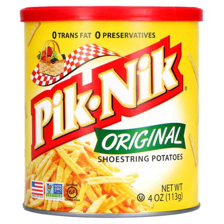 Pik - Nik Shoestring Potatoes Original 113g - Asian Online Superstore UK