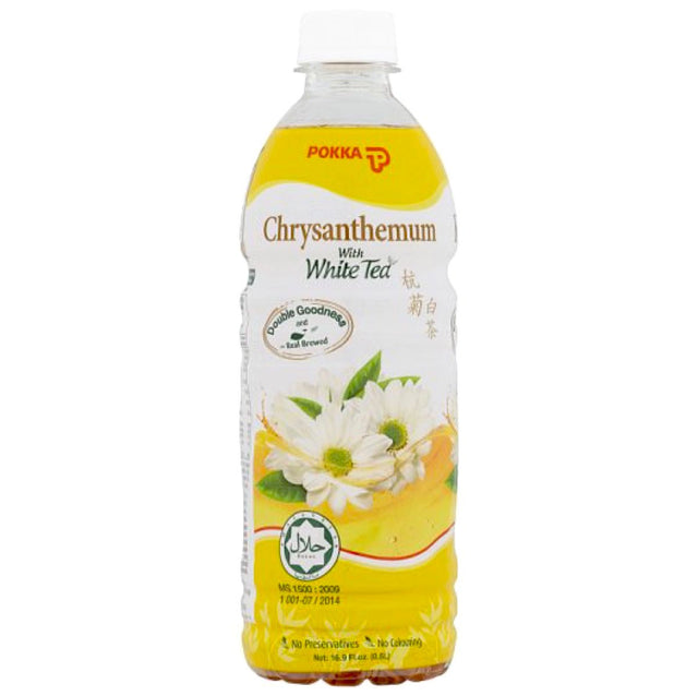 Pokka Chrysanthemum with White Tea 500ml - Asian Online Superstore UK