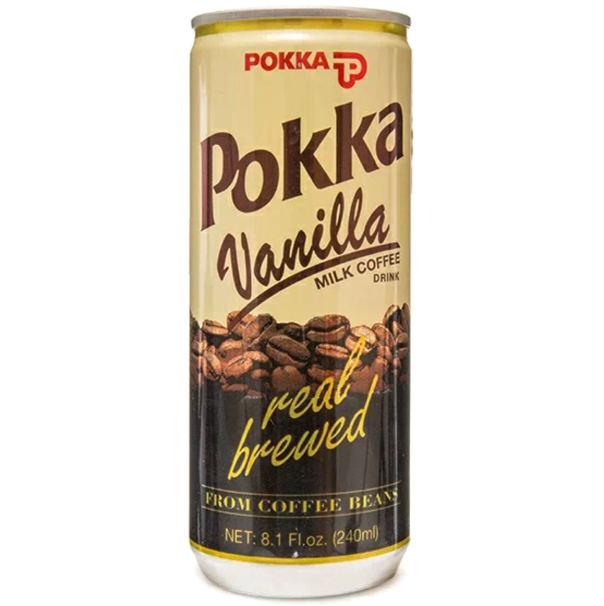 Pokka Vanilla Coffee Drink (Real Brewed) 240ml - Asian Online Superstore UK
