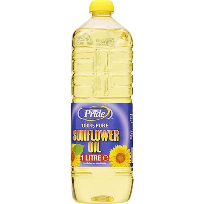 Pride Sun Flower Oil (Cooking oil) 1L - Asian Online Superstore UK