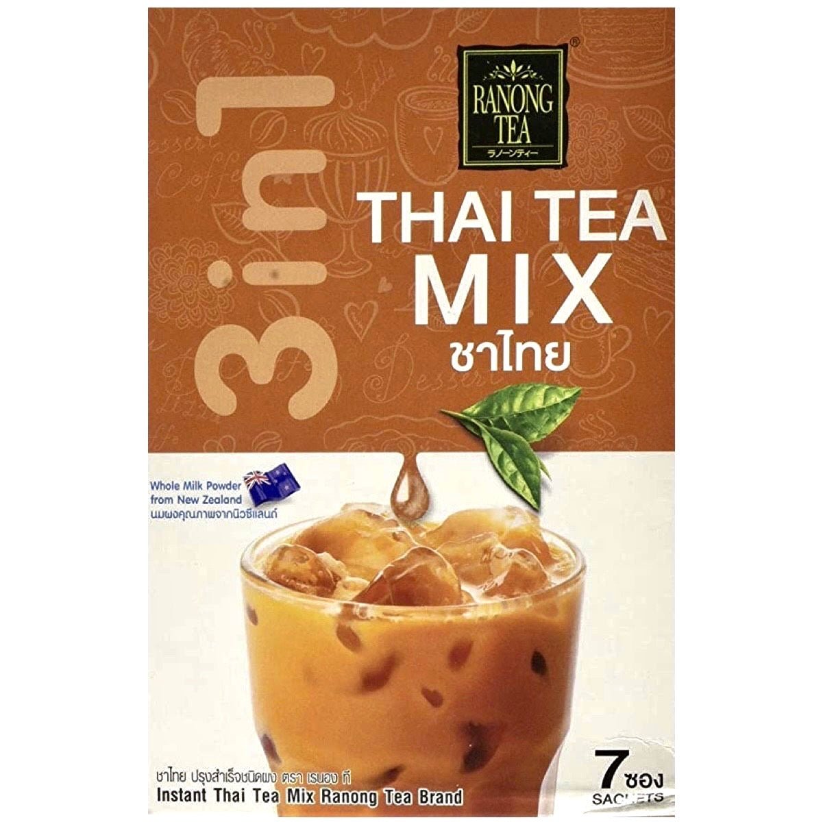 Ranong Tea Thai Tea Mix (7x30g Sachet) 240g - Asian Online Superstore UK
