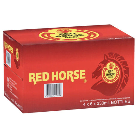 Red Horse Extra Strong Beer (6.9% Alc.)24x 330ml - Asian Online Superstore UK