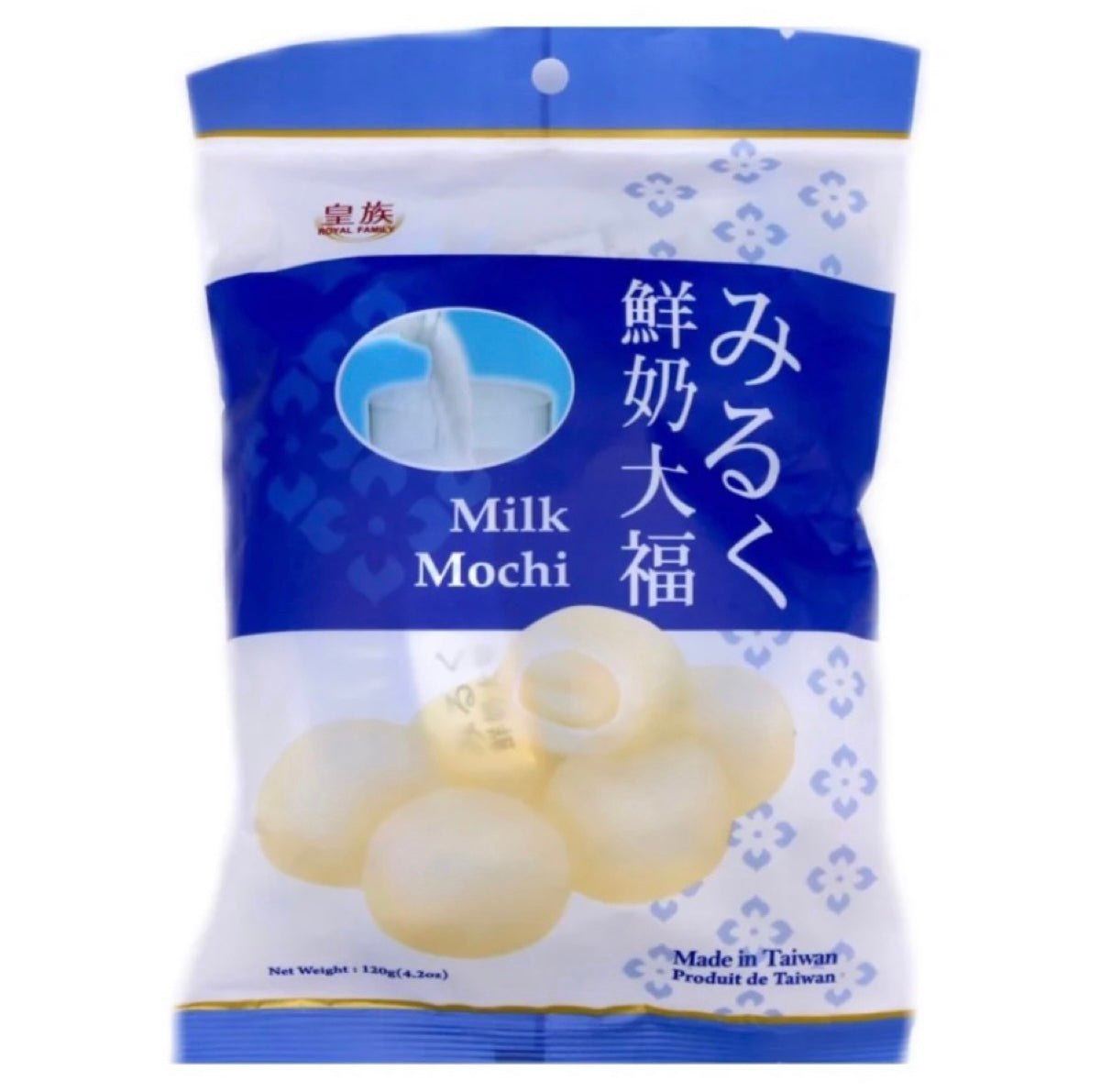RF Royal Family Daifuku Milk Mochi 120g - Asian Online Superstore UK