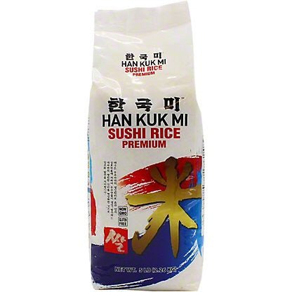 Rhee Bros Han Kuk Mi Rice (Sushi Rice Premium 5lb) 2.26kg - Asian Online Superstore UK
