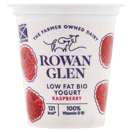 Rowan Glen Low Fat Bio Rasberry Yogurt 125g - Asian Online Superstore UK