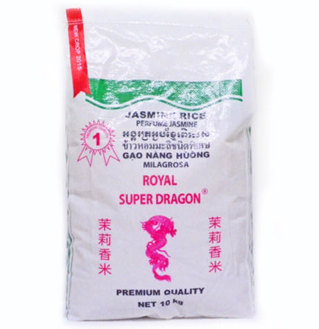 Royal Super Dragon Jasmin Rice 10kg - Asian Online Superstore UK