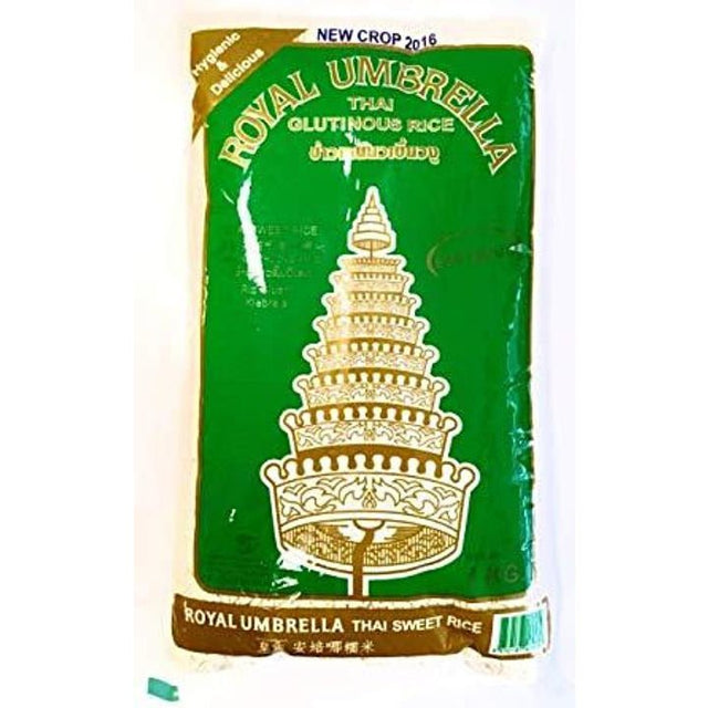 Sticky Rice Royal Royal Umbrella Thai Glutinous Rice (Sticky Rice) 5kg – Asian Online ...