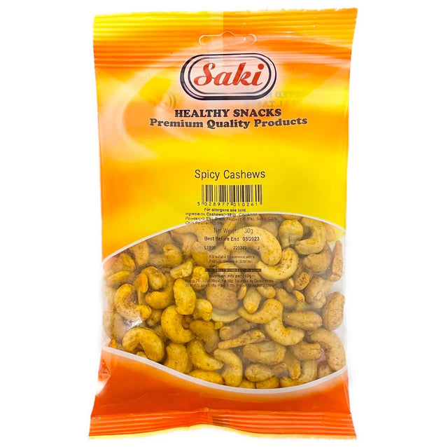 Saki Spicy Cashews 130g - Asian Online Superstore UK