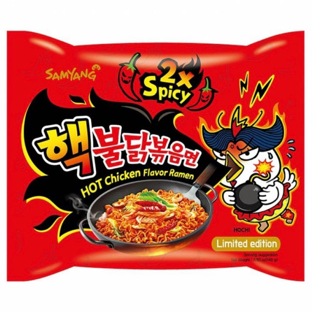 Samyang (2X SPICY) Extreme Hot Chicken Ramen 140g - Asian Online Superstore UK