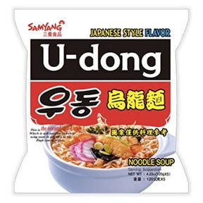 Samyang U-Dong Instant Noodle (Japanese Style) 120g | Asian Grocery UK