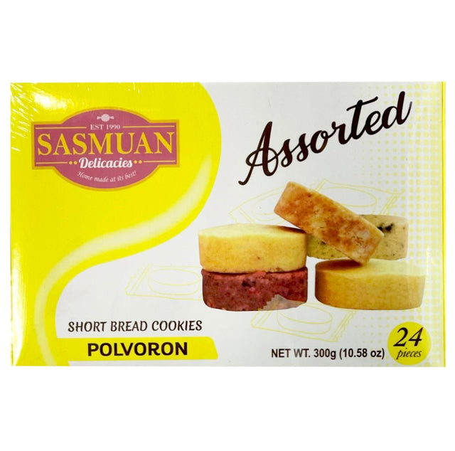 Sasmuan Assorted Polvoron (Short Bread Cookies) 24Pc - Asian Online Superstore UK