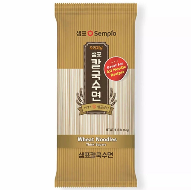 Sempio Wheat Noodle Thick Square 650g - Asian Online Superstore UK