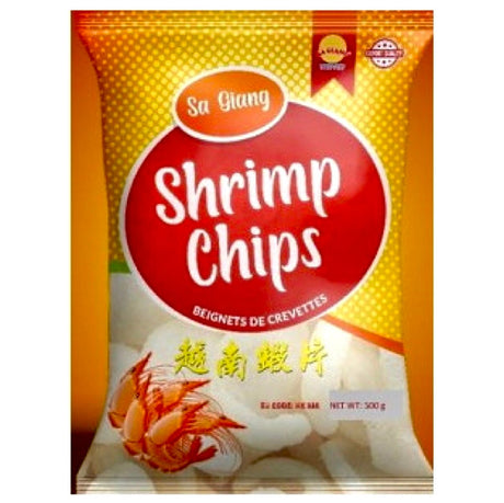 SG Sa Giang Shrimp Chips (D3525) 500g - Asian Online Superstore UK