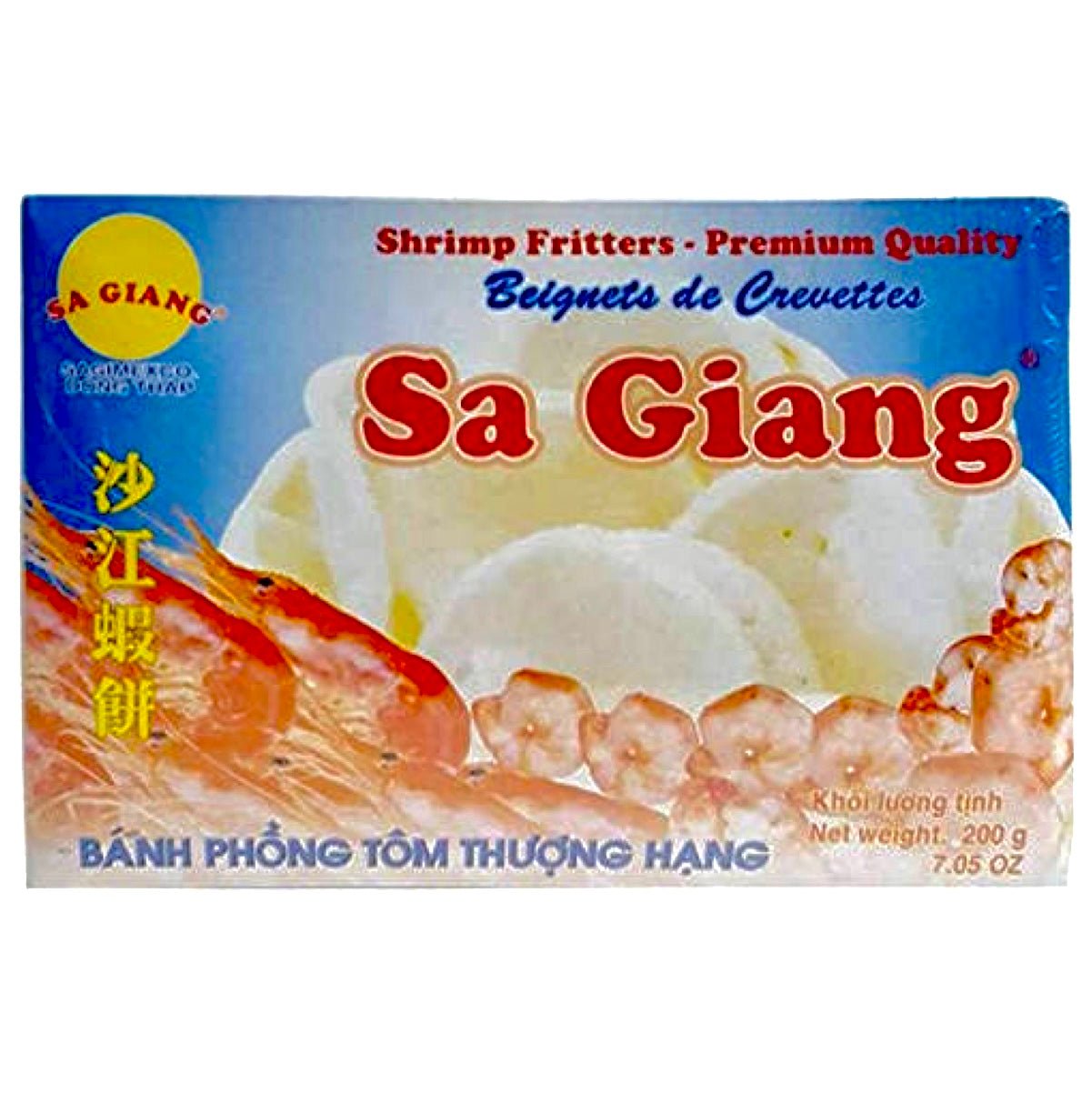 SG Sa Giang Shrimp Fritters (35mm) 200g - Asian Online Superstore UK