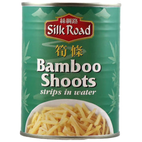 Silk Road Bamboo Shoots Strips in Water 560g | Asian Grocery UK