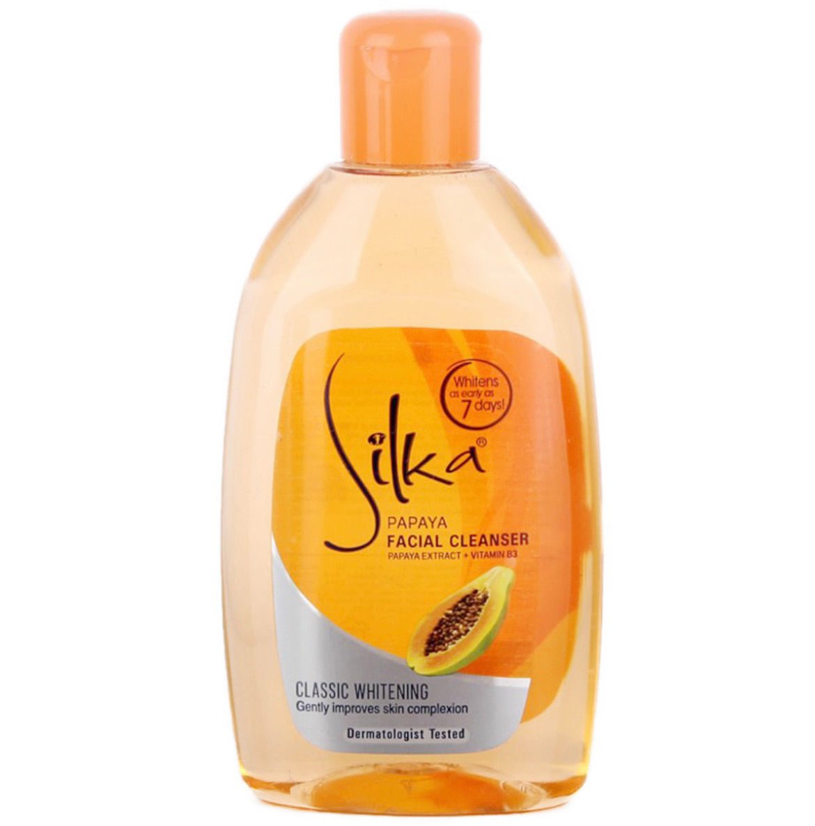 Silka Papaya Lightening Facial Cleanser 150ml - Asian Online Superstore UK