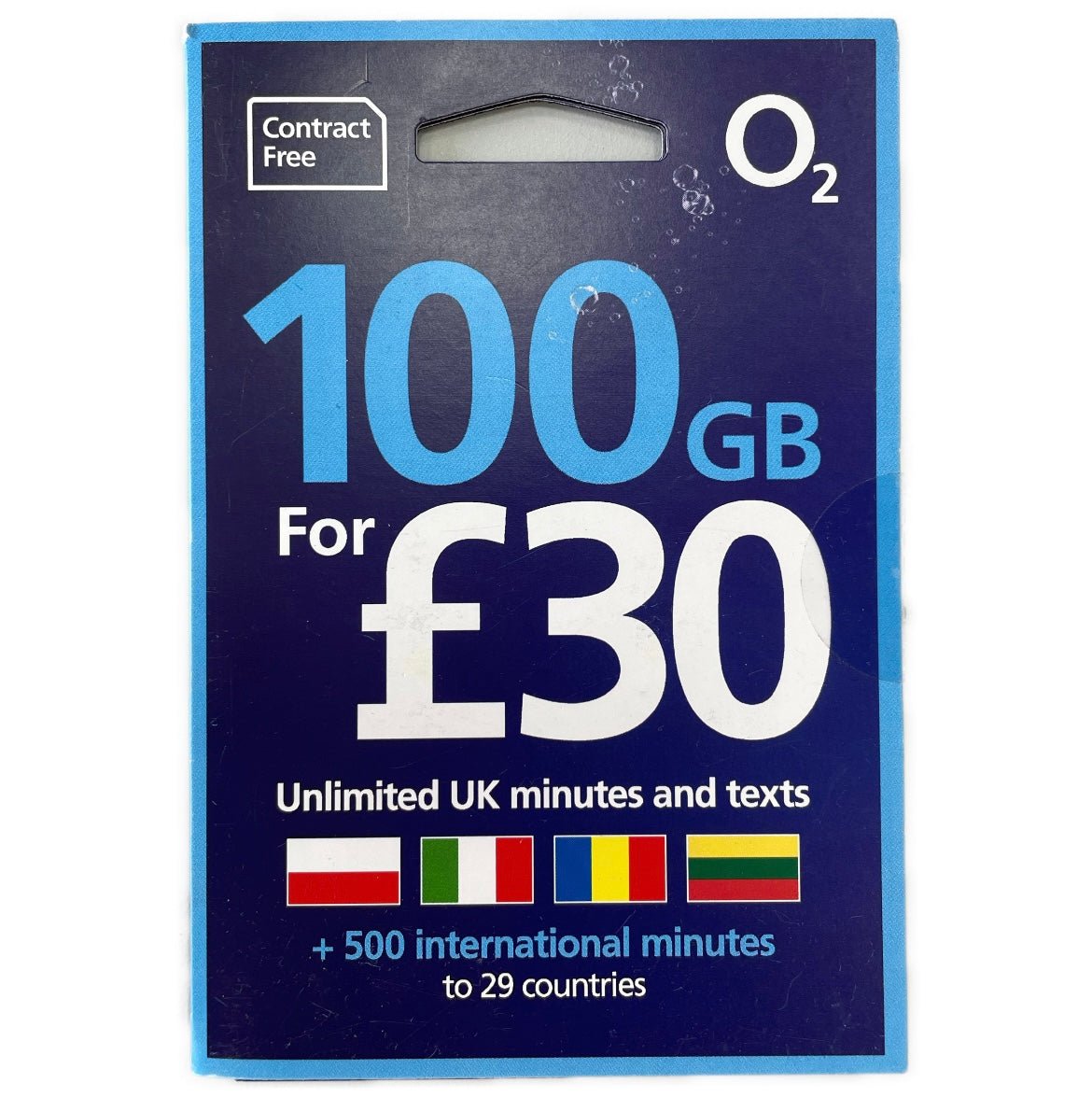 Sim Card Q2 100GB Data - Asian Online Superstore UK