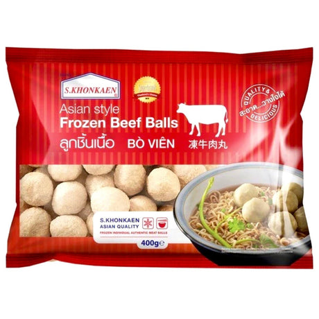 S.Khonkaen Beef Balls 400g - Asian Online Superstore UK