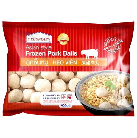 S.Khonkaen Pork Balls 400g - Asian Online Superstore UK