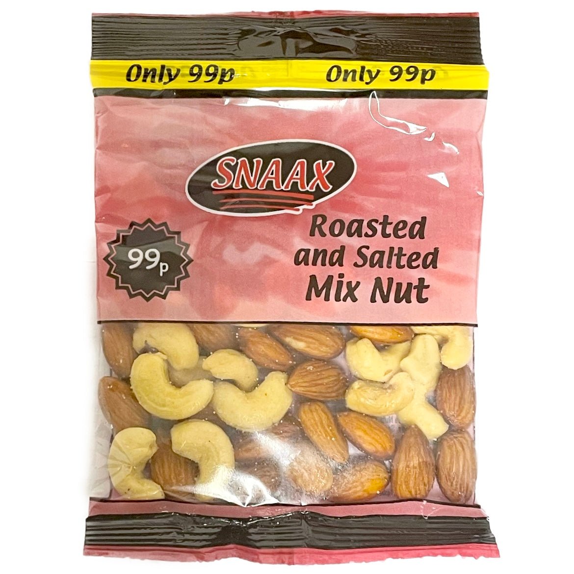Snaax Roasted & Salted Mix Nuts 50g - Asian Online Superstore UK