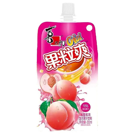ST Xi Zhi Lang CiCi Fruit Flavoured Drink Peach Flavour 258g - Asian Online Superstore UK