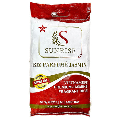 Sunrise Jasmine Fragrant Rice (Milagrosa) 5kg - Asian Online Superstore UK