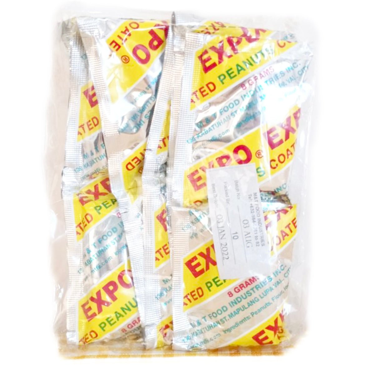 Sunshine Expo Coated Peanuts (12Packs x 8g) 96g - Asian Online Superstore UK
