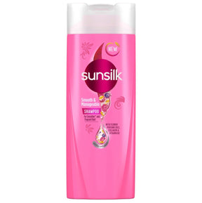 Sunsilk Smooth & Manageable Shampoo (Pink) 180ml | Asian Grocery UK