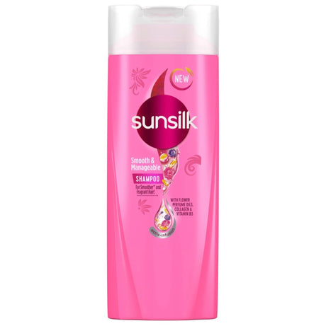Sunsilk Smooth & Manageable Shampoo (Pink) 180ml - Asian Online Superstore UK