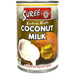 Suree Premium Coconut Milk 400ml | Asian Grocery UK