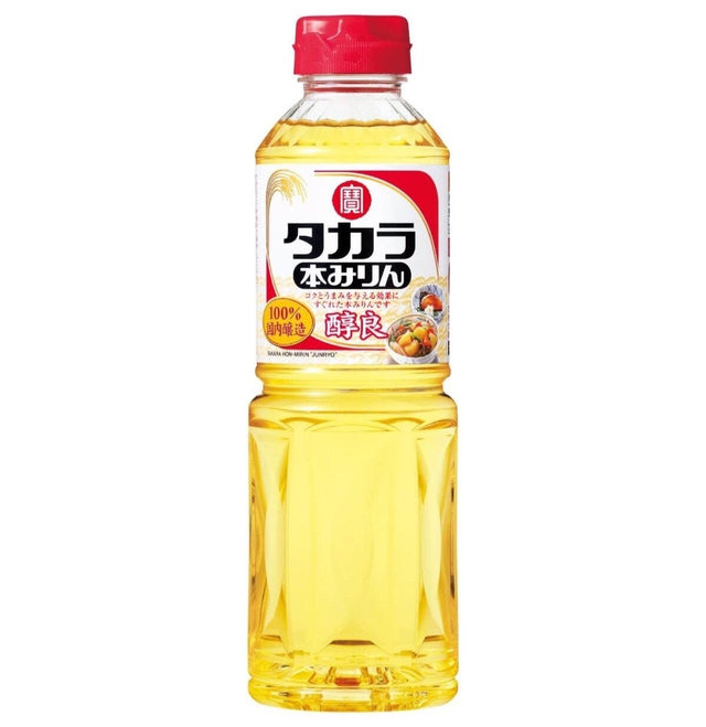 Takara Hon Mirin Junryo ( Sweet Cooking Wine 13.6% alc.) 600ml - Asian Online Superstore UK