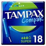 Tampax Compack Super Tampon 18s - Asian Online Superstore UK