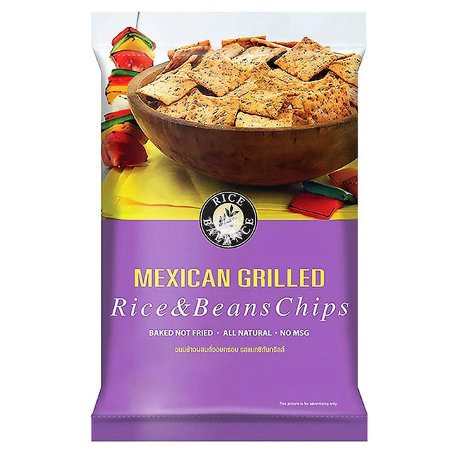 Thai Nichi Rice & Bean Chip Mexican Grill Flavour 30g - Asian Online Superstore UK