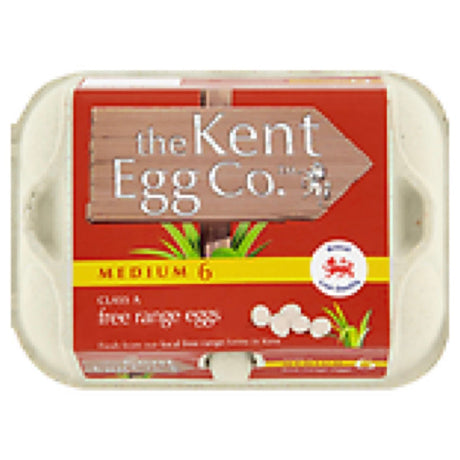 The Kent Egg Co. Free Range Eggs Mediums 6s - Asian Online Superstore UK