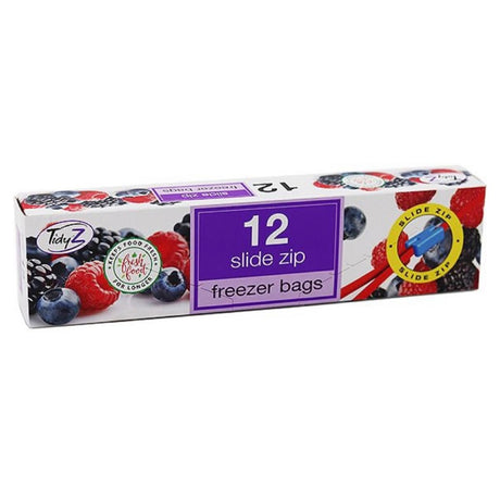 TidyZ Freezer Bag 12 Slide Zip - Asian Online Superstore UK