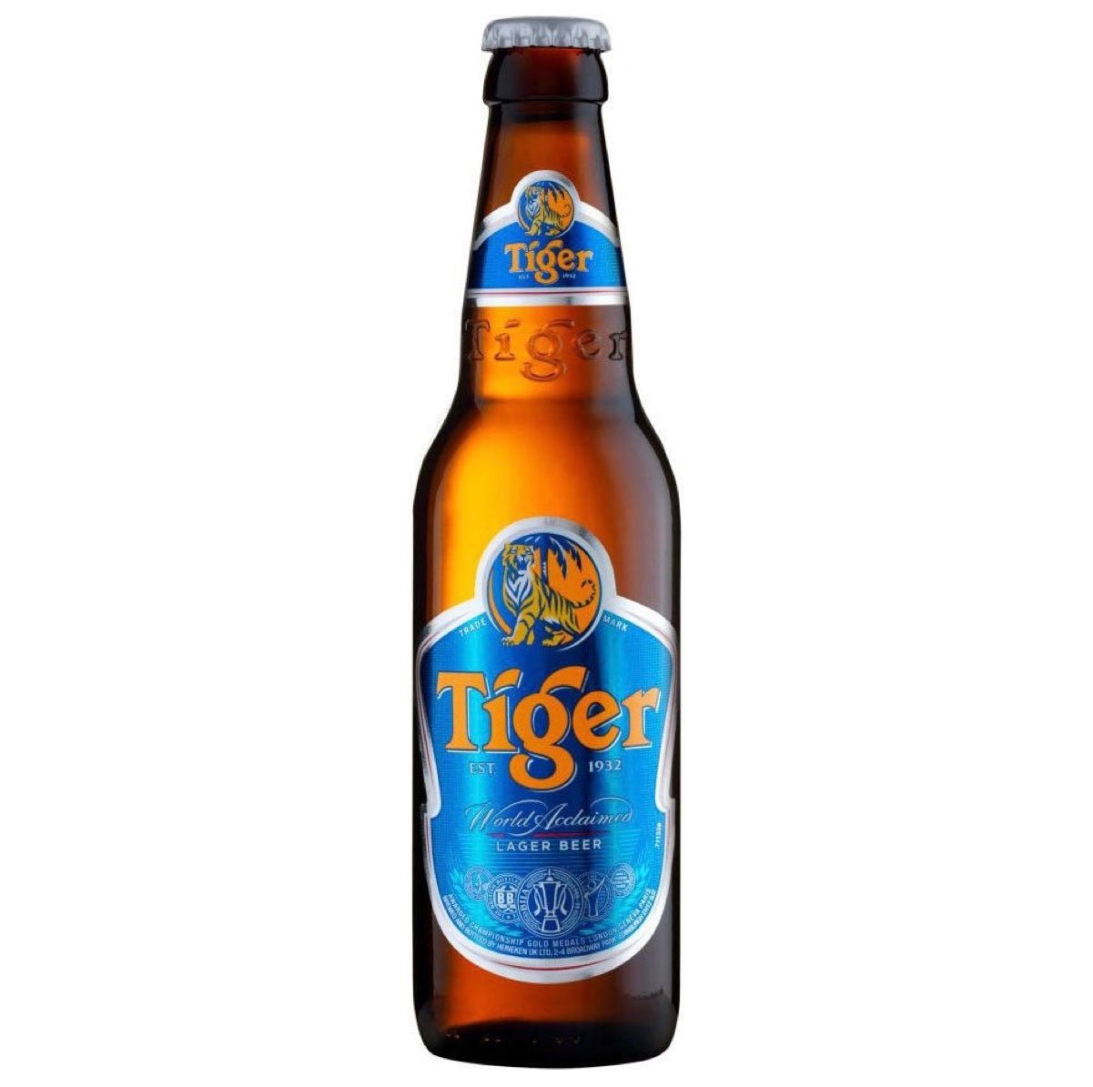 Tiger Asian Larger (4.8% alc.) 330ml - Asian Online Superstore UK