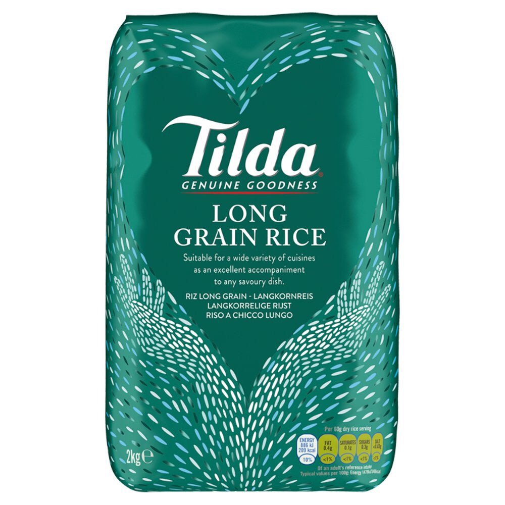 Tilda Long Grain Rice 2kg | Asian Grocery UK