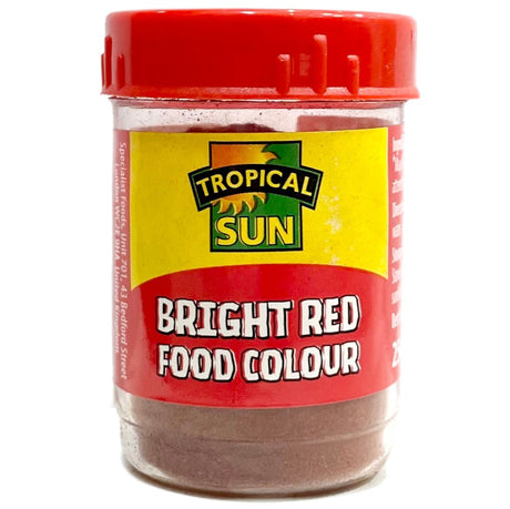 Tropical Sun Food Colour Powder (Bright Red) 25g - Asian Online Superstore UK