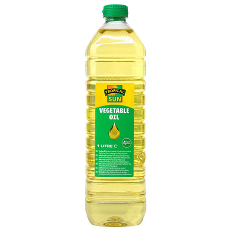 Tropical Sun Vegetable Oil (Cooking oil) 1L - Asian Online Superstore UK