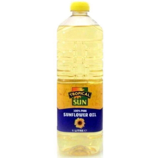 TS Tropical Sun Sunflower Oil (Cooking oil) 1L - Asian Online Superstore UK