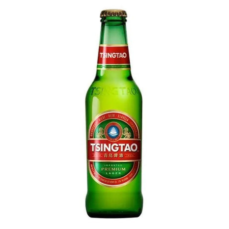 Tsingtao Premium Lager Beer (4.7% alc.) 330ml - Asian Online Superstore UK