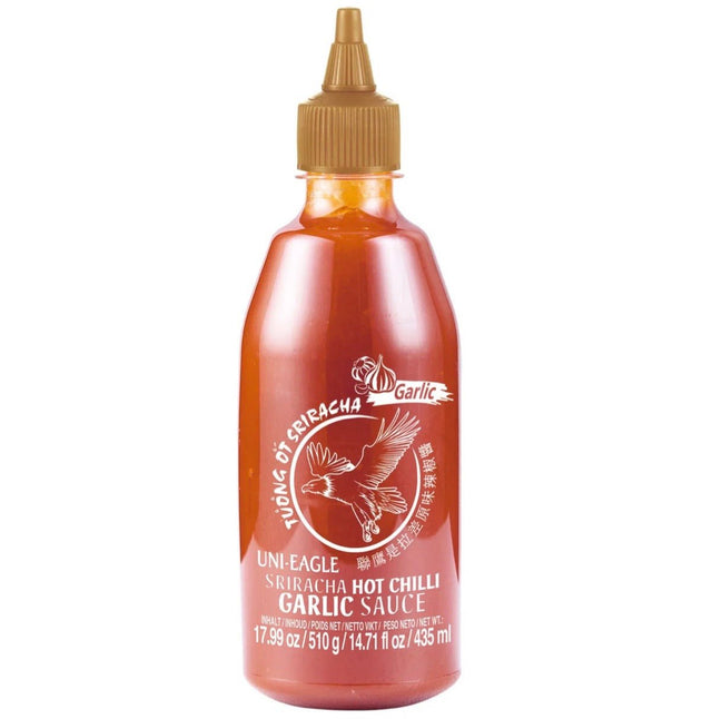 Uni - Eagle Sriracha Hot Chilli Garlic Sauce 435ml - Asian Online Superstore UK