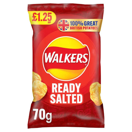 Walkers Ready Salted (RRP:1.25) 70g - Asian Online Superstore UK