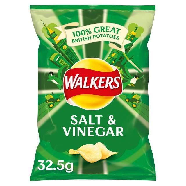Walkers Salt & Vinegar 32.5g - Asian Online Superstore UK