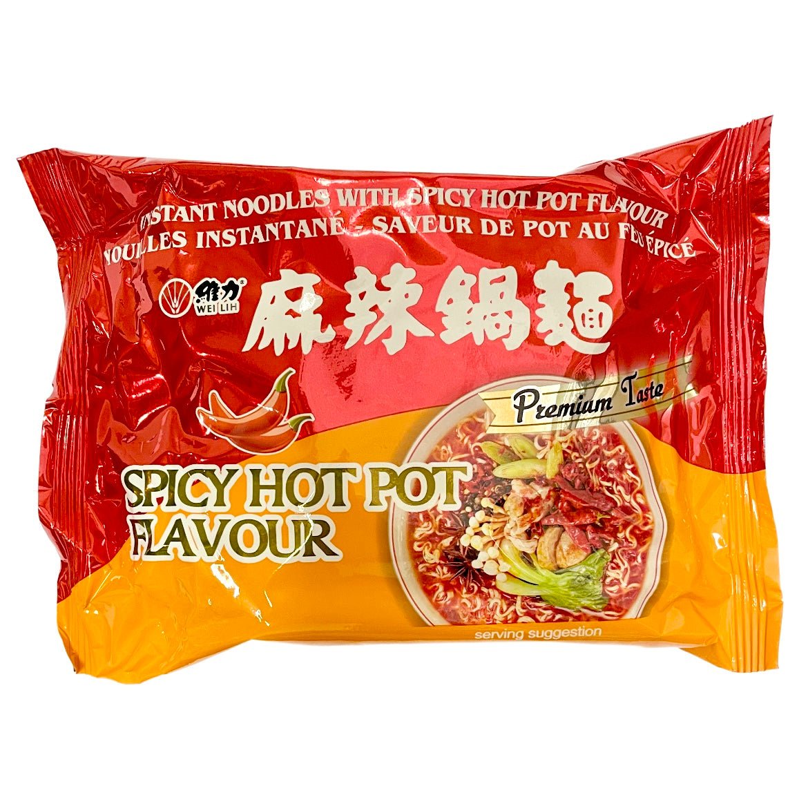 WL Wei Lih Spicy Hot Pot Flavour Instant Noodle 85g - Asian Online Superstore UK